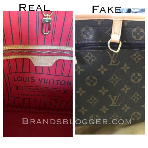difference between real and fake louis vuitton bag